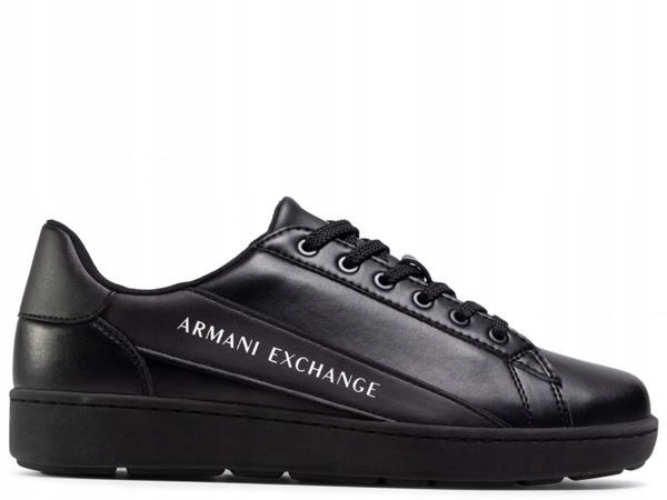 Pánské boty Armani Exchange XUX082-XV262-K001 Ax Sneaker Černé 40