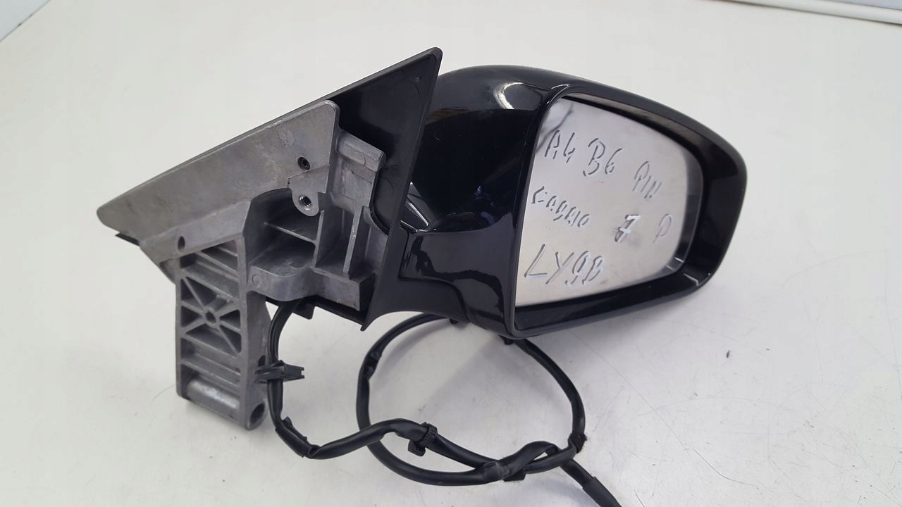 mirror right 7pin LY9B Audi A4 B6 Cabrio