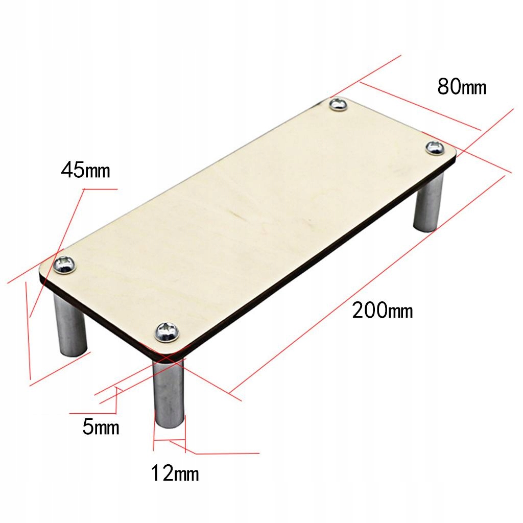 Wooden rack for racks on racks Producent bez marki