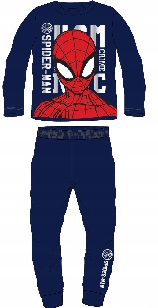 

Piżama Chłopięca Spiderman 104 bawełna granat