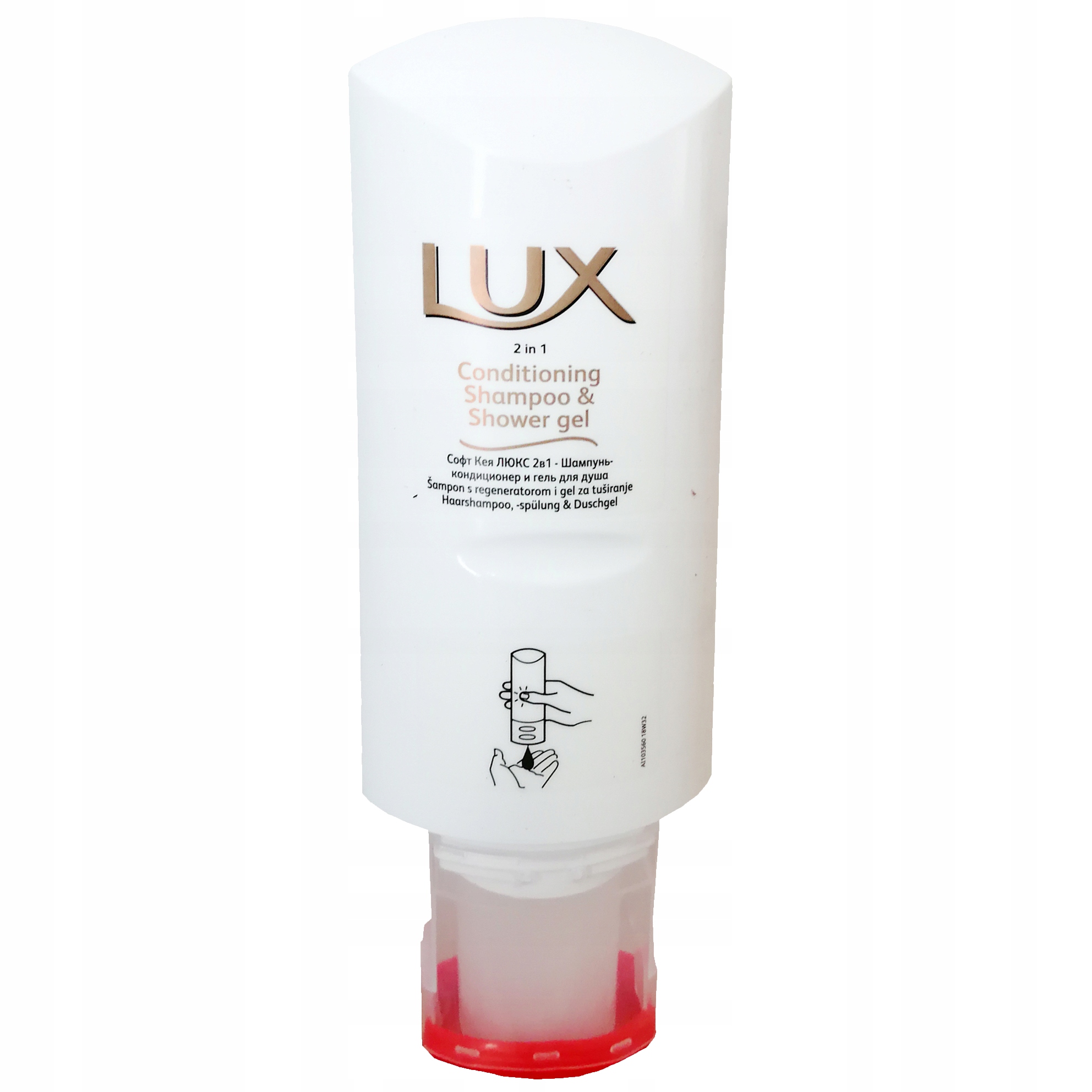 

Lux 2in1 żel pod prysznic soft care mydło body