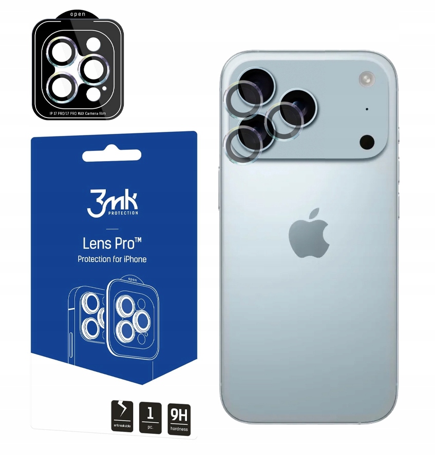 Sklo Lens Protection Pro 3MK pro iPhone 17 Pro Pro Max Vícebarevné