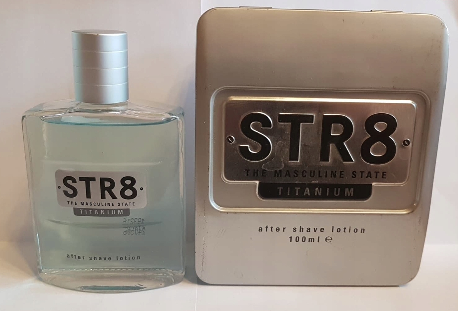 Nový Unikátní STR8 Titanium 100 ML After Shave – Voda Po Holení