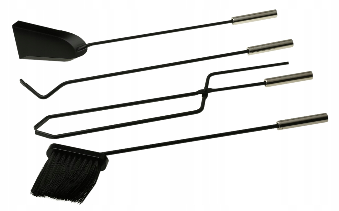 ZESTAW DO KOMINKA KOMINKOWY NIERDZEWNY 5 części Kod producenta 0000