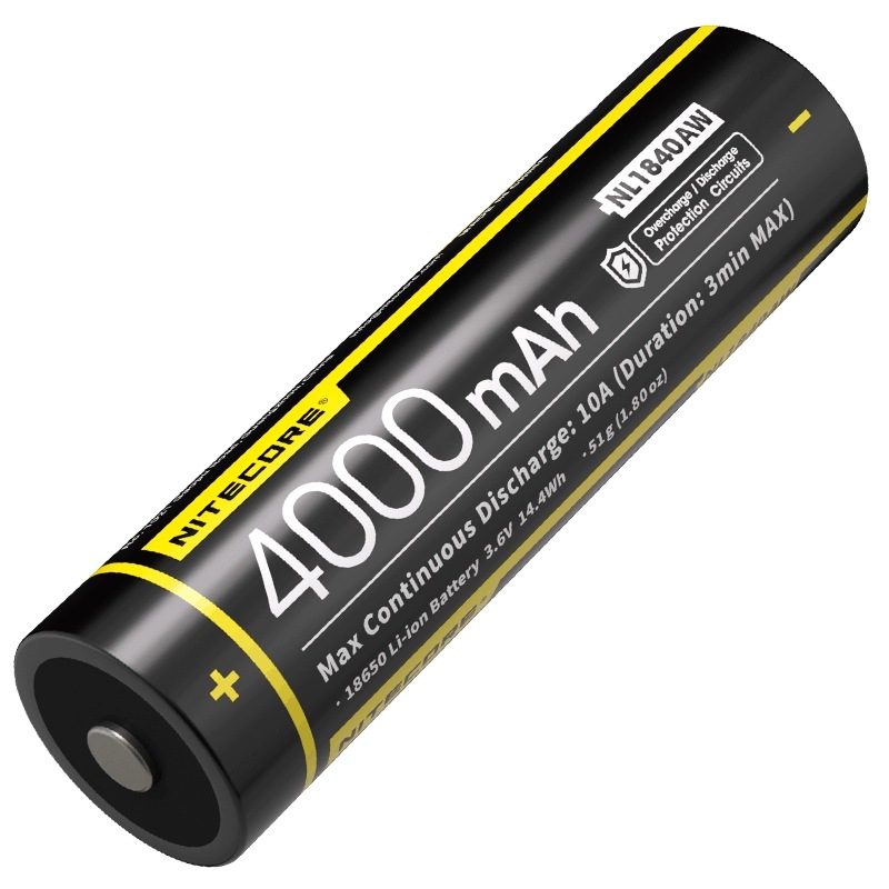 Nitecore NL1840AW Akumulátor 18650 Li-Ion 4000 mAh Mrazuvzdorný Pcb