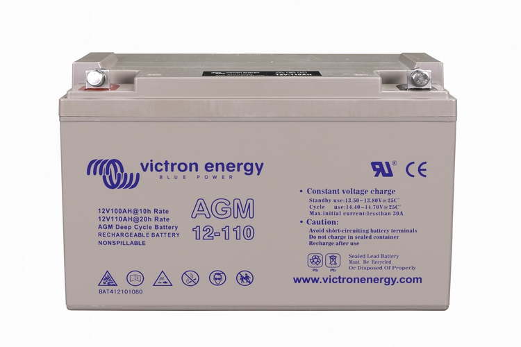 Akumulator Victron AGM Deep Cycle 12V 110Ah (M8)