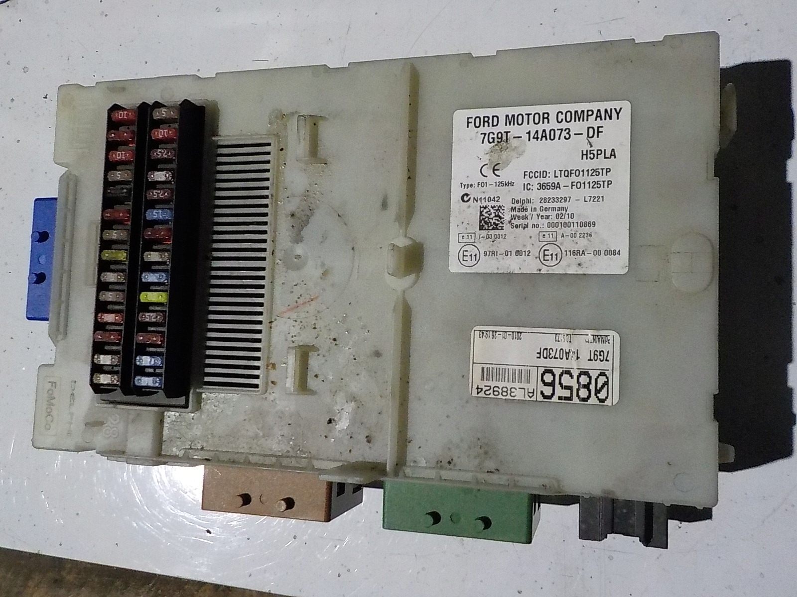 FORD MONDEO IV modulo BSM UCH 7G9T-14A073-DF DELPHI