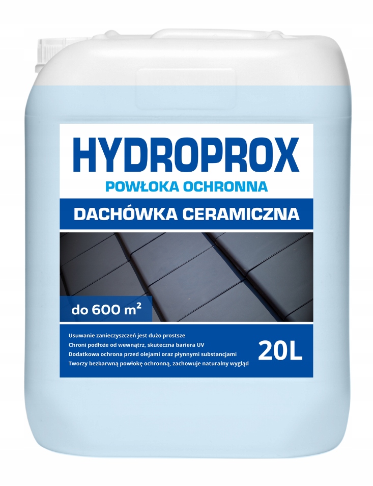 Hydroprox Ochranný Povlak Pro Keramickou Střešní Krytinu 20L – do 600 m2