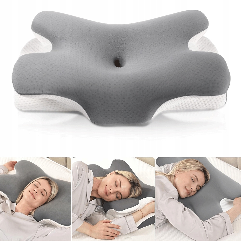 Poduszka Ortopedyczna Motylek Ergonomiczna Do Spania Na Ból Karku Szyi