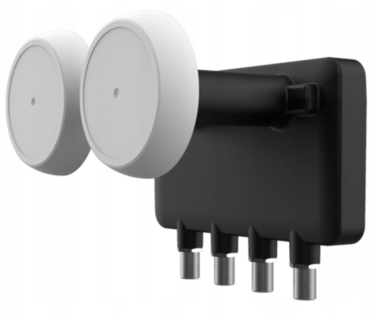 Konwerter Satelitarny Monoblock Quad Inverto Hotbird Astra Lnb 2x Sat