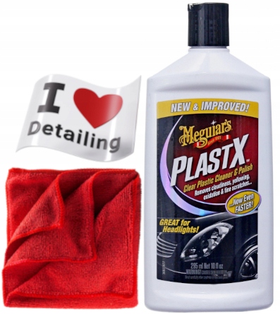 

Meguiars Plast-X 296ml Polerowanie Plastiku Lamp