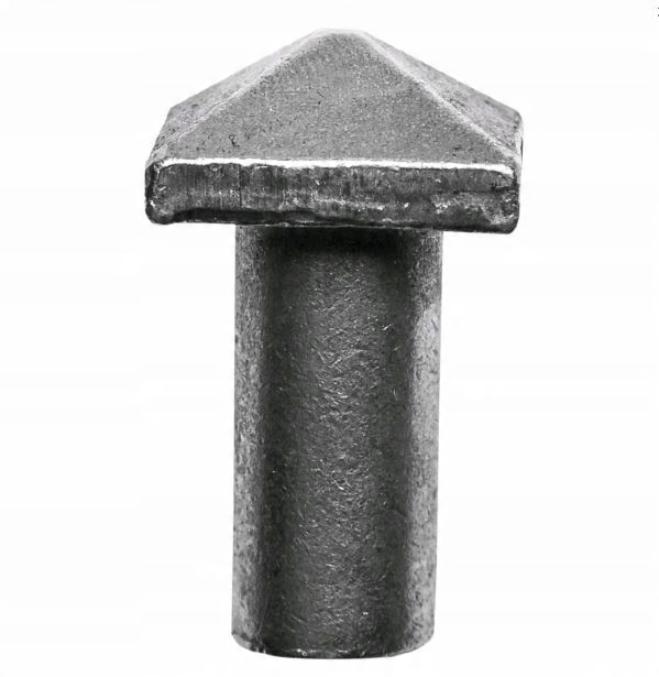 

Stalowy nit ozdobny fi10 x H30 x L19 mm