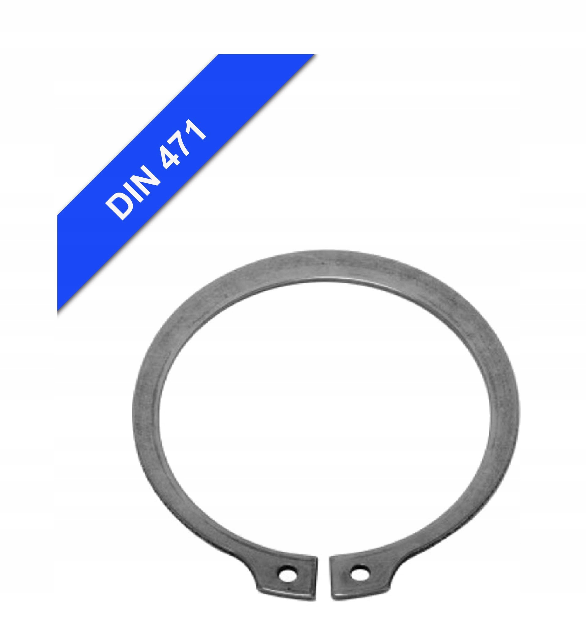 Pierścień osadczy spr. Z 8x0,8 A2 DIN 471 100 szt.