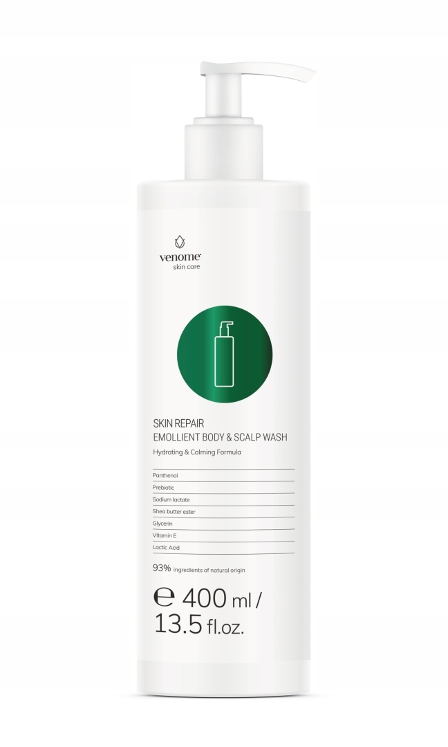 Venome Skin Repair – Výživný gel na mytí těla a pokožky hlavy 400 ml