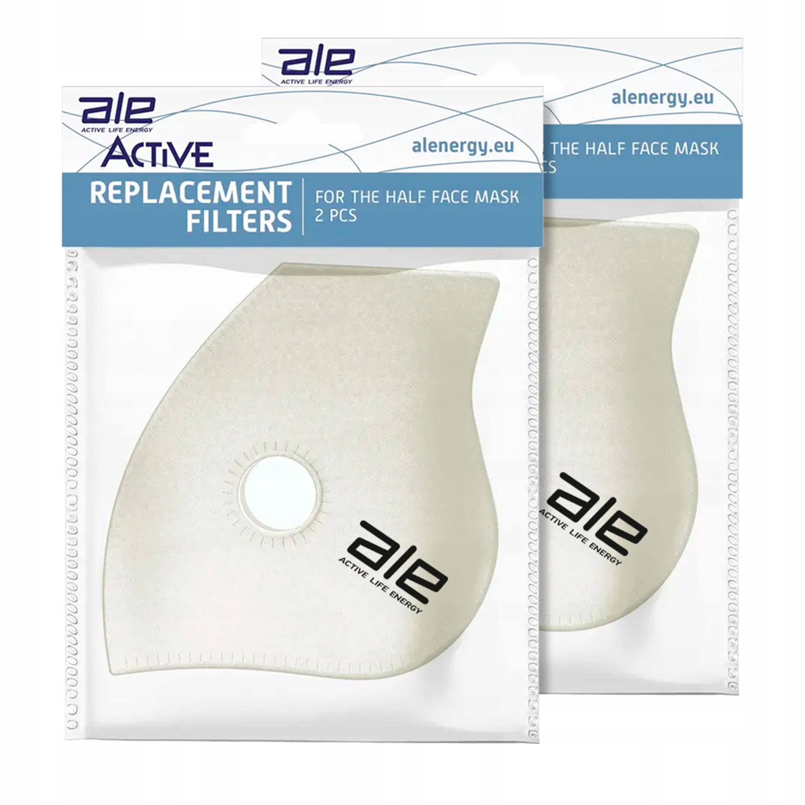 Ale Filtr Wymienny 2szt Filtry Wymienne PM2.5 N95 Do Maski Half Face Mask