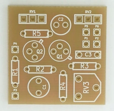 FUZZ FACE - płytka PCB