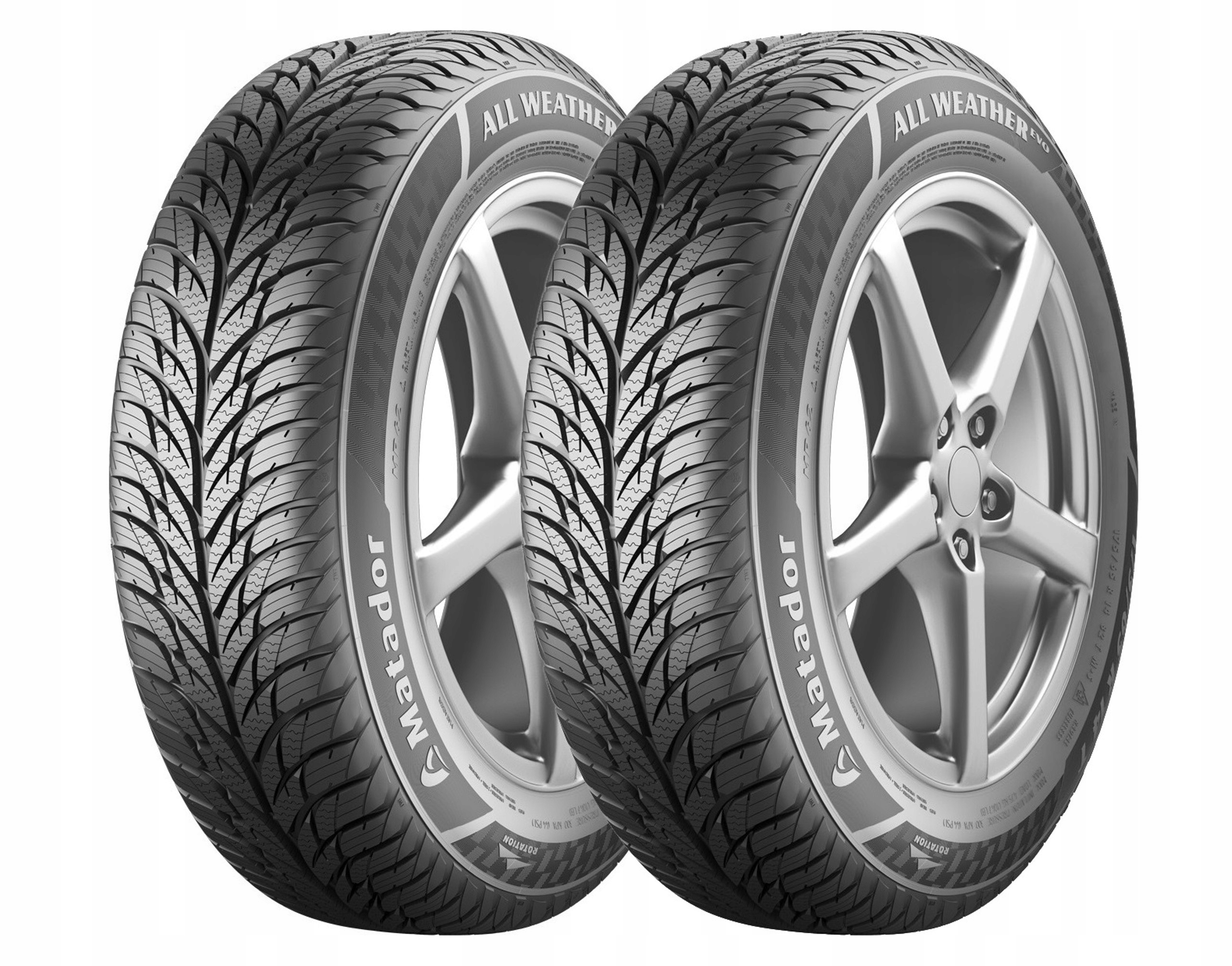 

2x 195/60/15 H M+s Matador MP62 Allweather Evo Cał