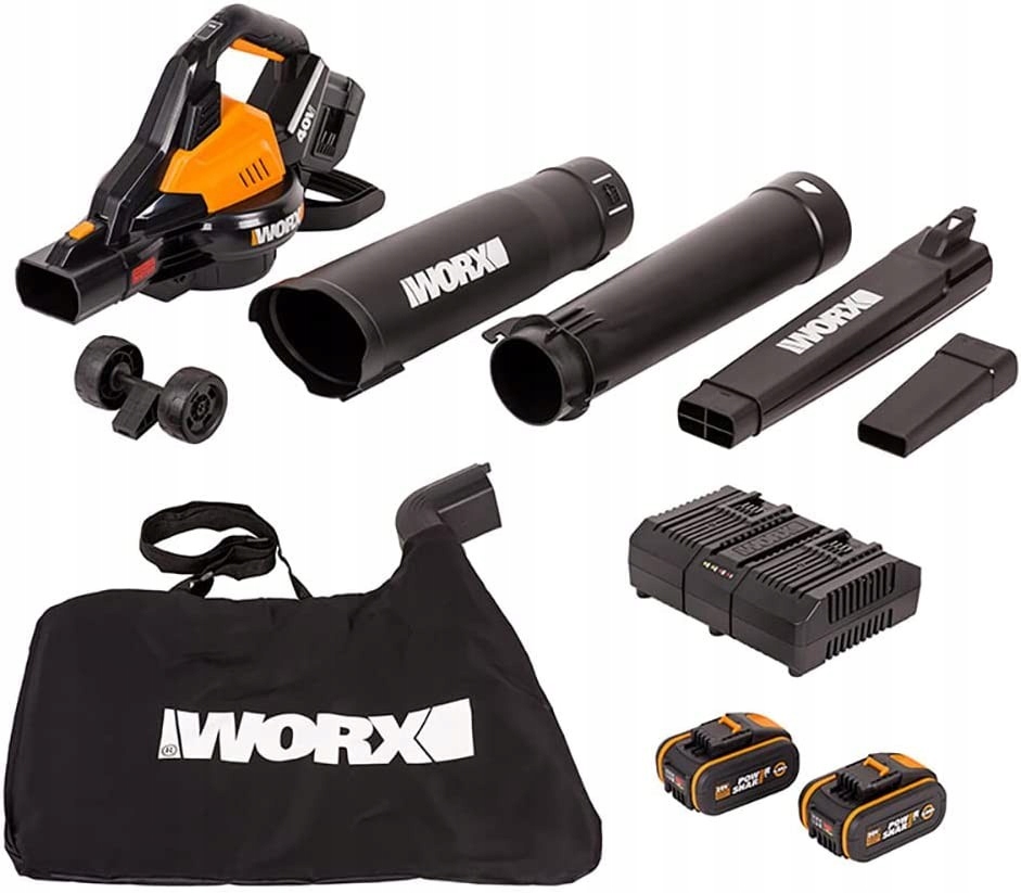 Dmuchawa odkurzacz do liści Worx WG583E Marka Worx