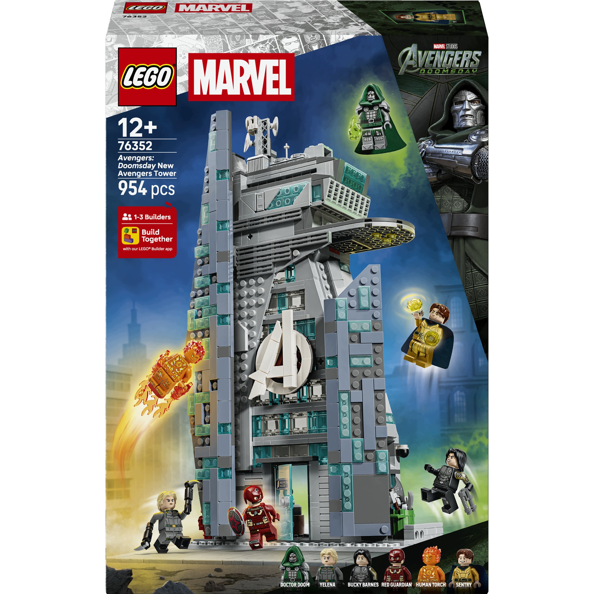Lego Heroes 76352 Avengers: Doomsday Nová věž Avengers