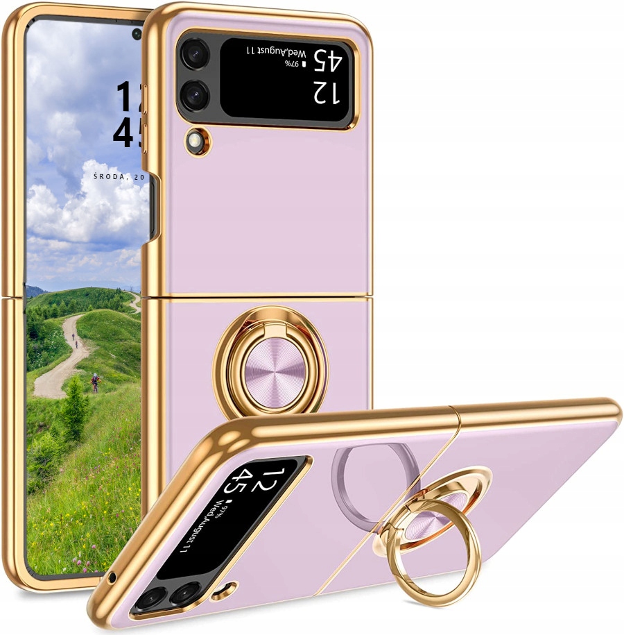 

Etui do Samsung Z Flip 4 Silicone Ring Color