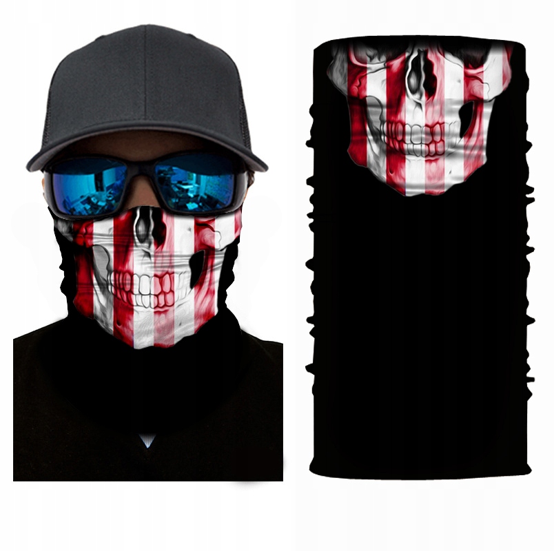 

Kominiarka Komin Bandana Chusta Czaszka Wys Jakość