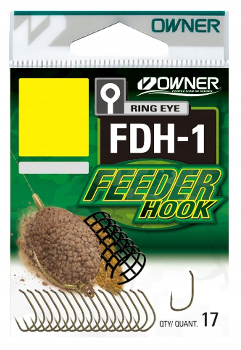 Haczyki Jaxon Feeder Hook FDH1 16 sztuk rozmiar 8