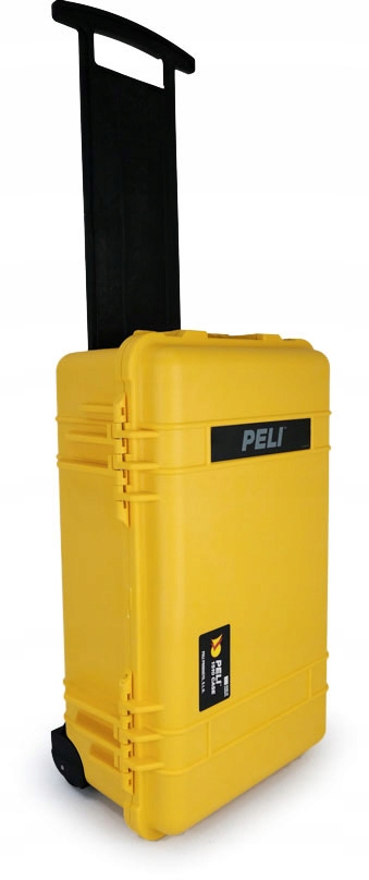 Żółta walizka Peli 1510 skrzynka walizka aparat pusta