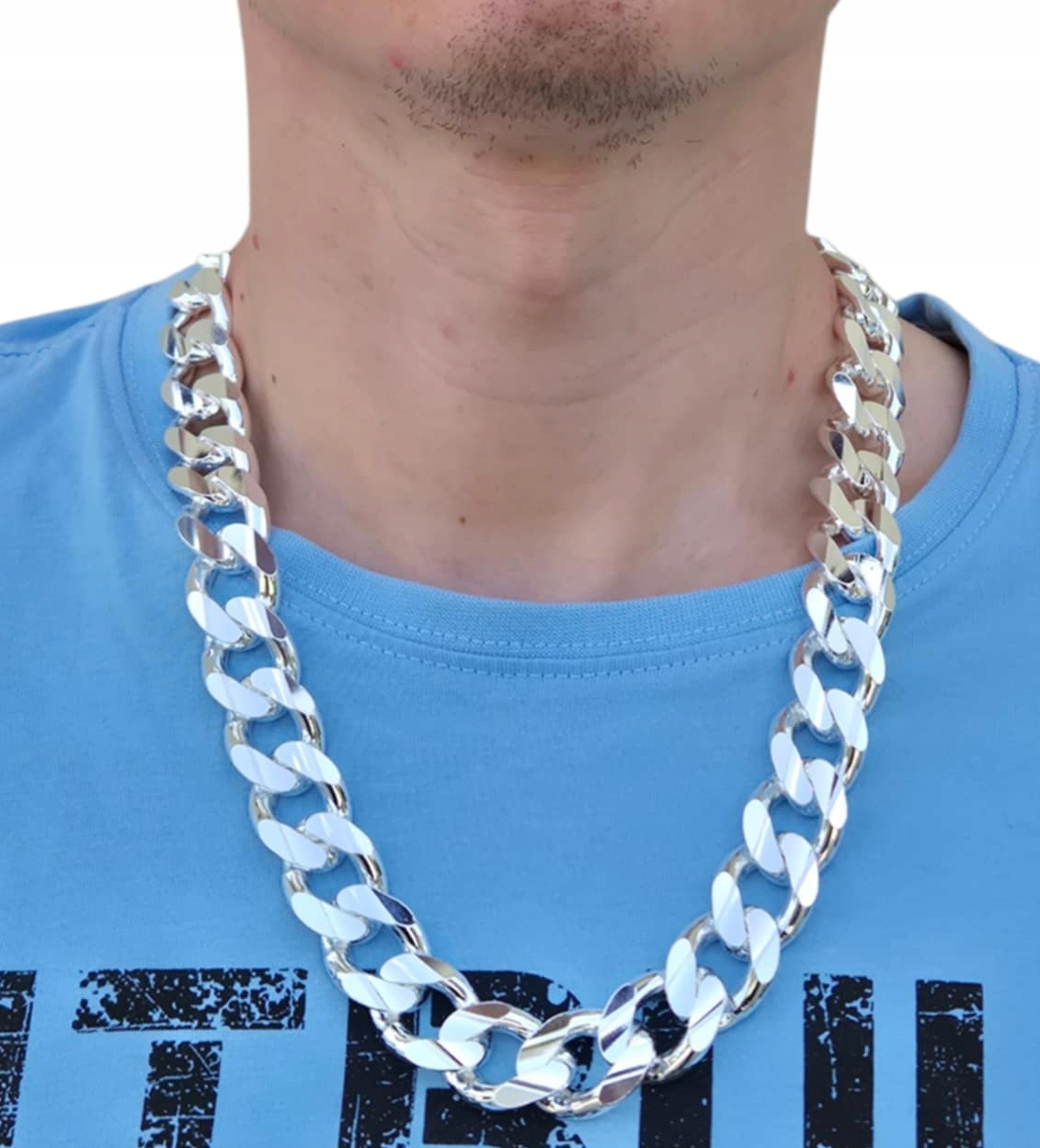 Stříbrný Pánský Řetízek Pro Muže Pancr 55 CM Stříbro 925 18,90 MM