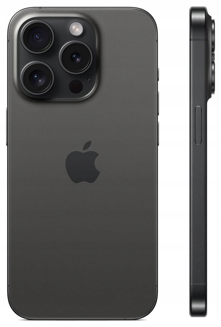 Apple iPhone 15 Pro 128GB スペースブラック Apple iPhone 15 Pro 128GB Black Titanium - Smartfony i