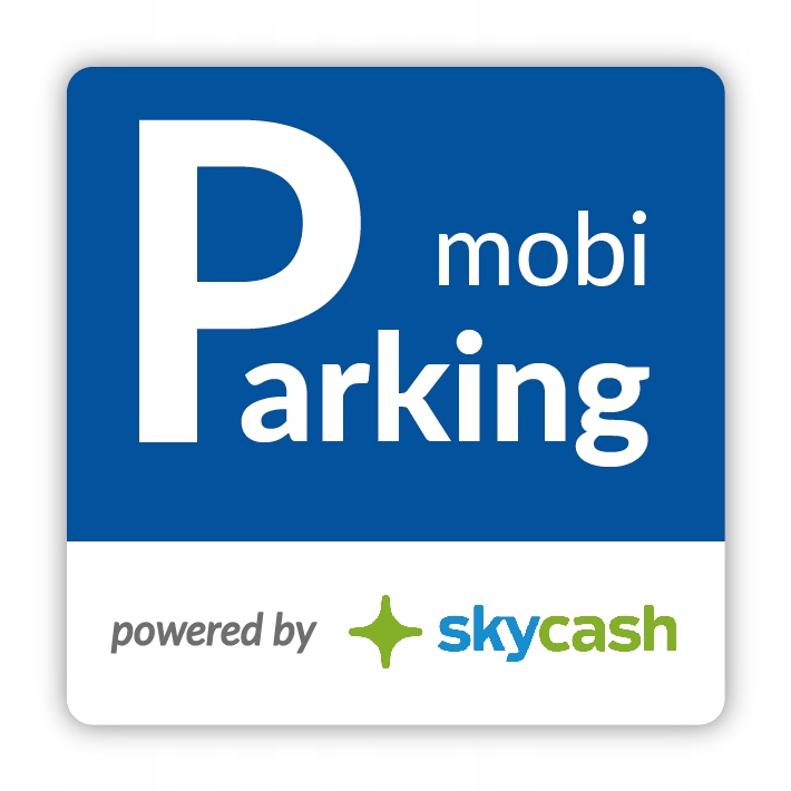 

naklejka Mobiparking sky cash – na szybę