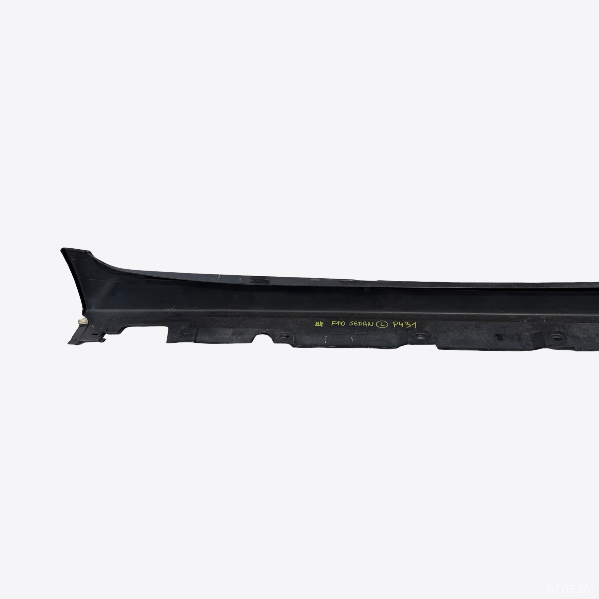 moulding threshold left BMW 5 F10 sedan 7184773