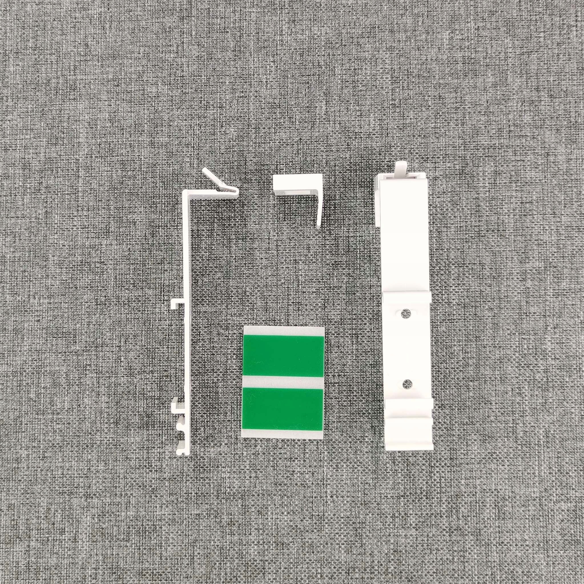 Haczyki przedłużone do rolety mini dzień noc białe Marka DecoDesign