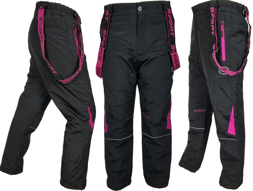 Spodnie Narciarskie Dzieciece Snowboardowe 134/140