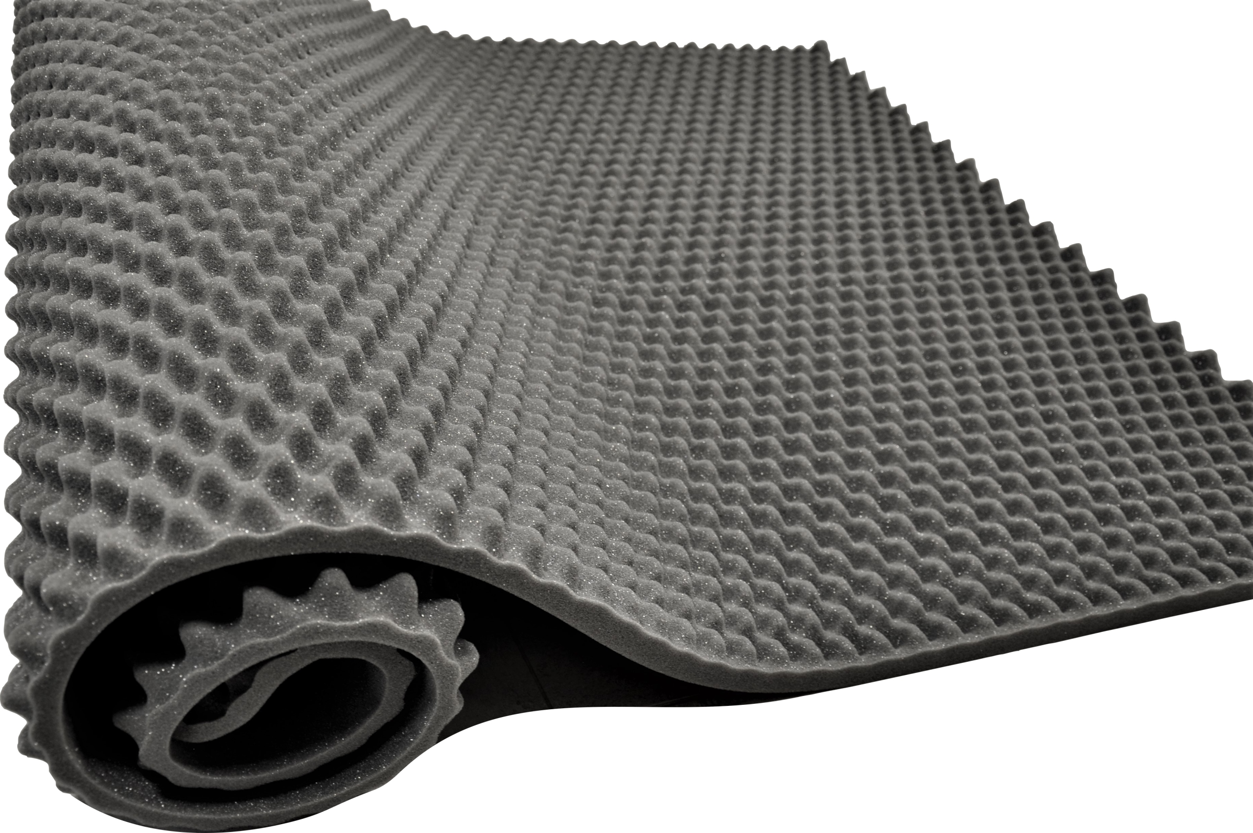 акустична піна килимок хвиля 2x1m 2cm 12m2 / 6 шт ширина продукту 100 см