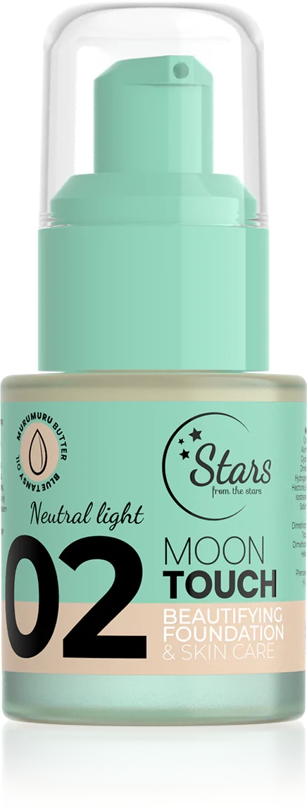 Stars from the stars MOON TOUCH podkład upiększająco-pielęgnujący 02 Neutra