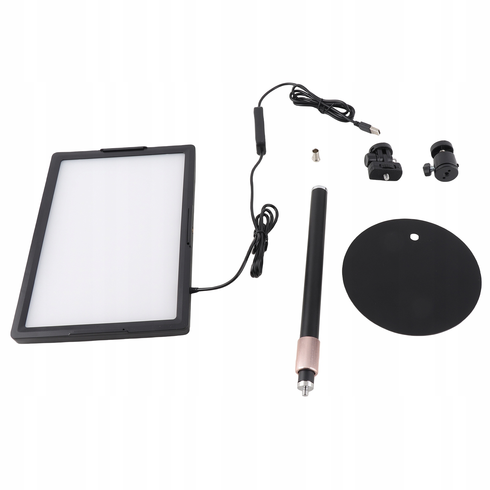 Biurkowa lampa wideo LED 15 W Panel świetlny LED wypełniający z N4