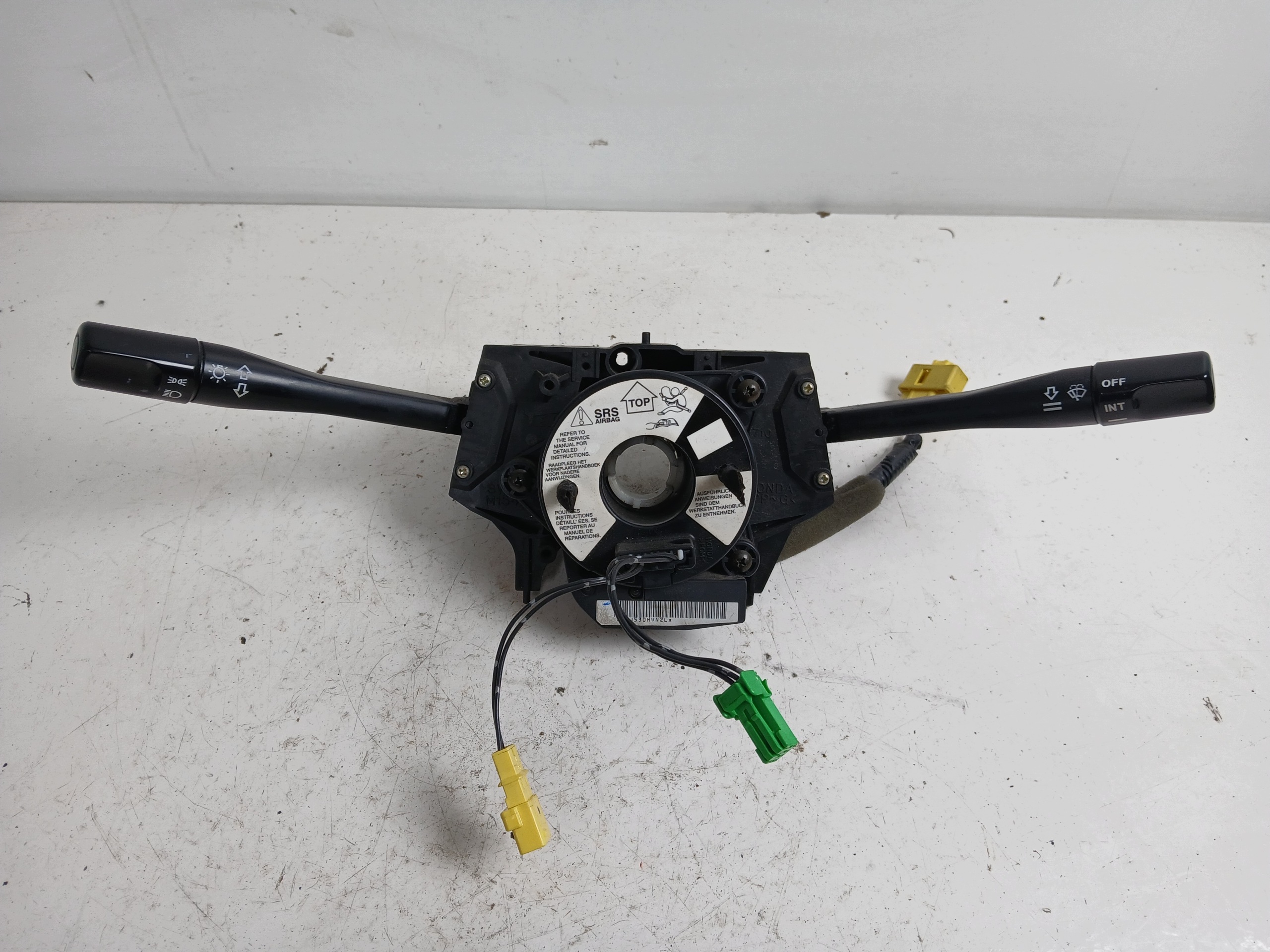 HONDA ACCORD VI steering wheel levers and controls ring