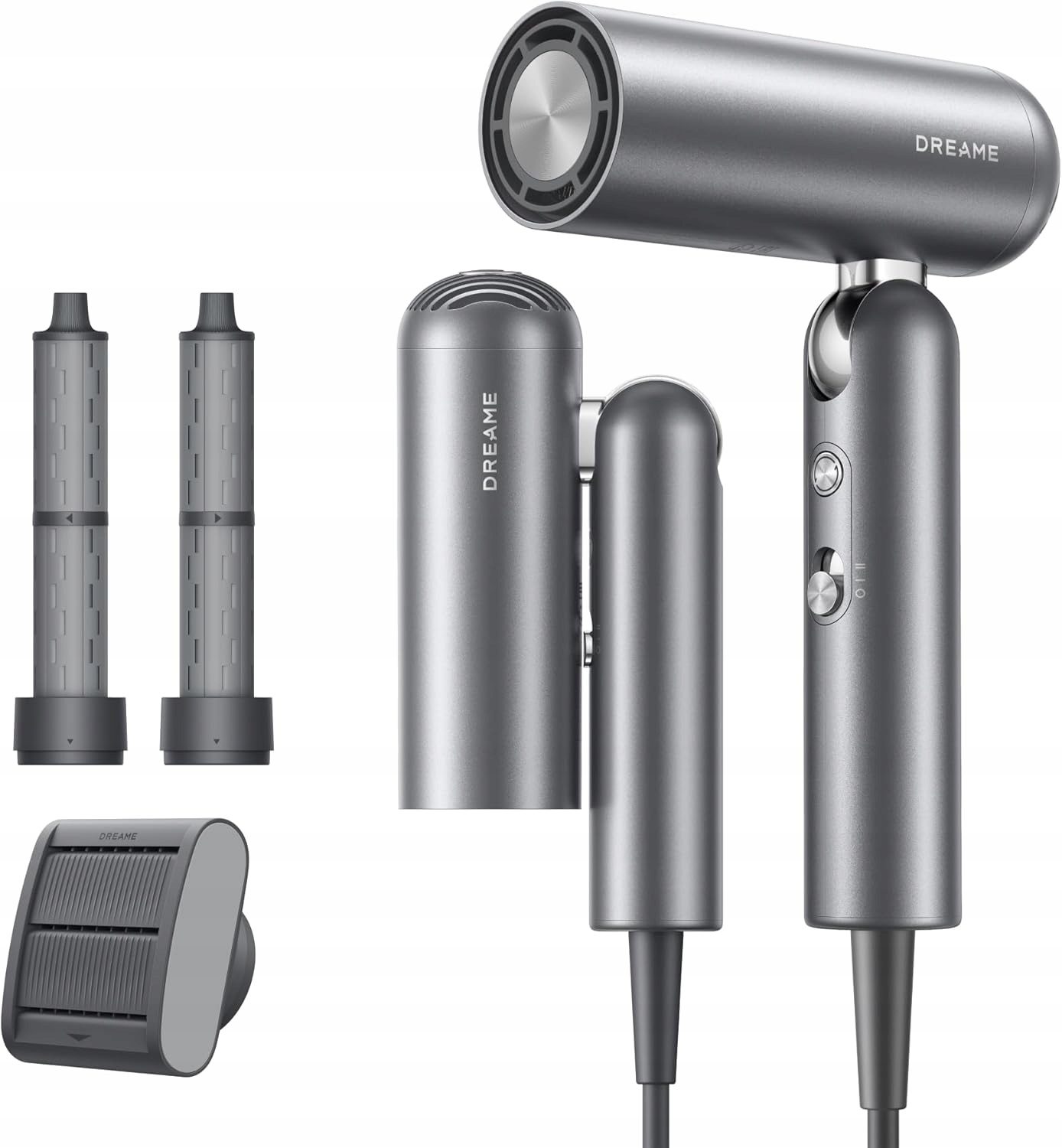 Dreame Pocket Neo skládací vysoušeč vlasů ve 3 formách