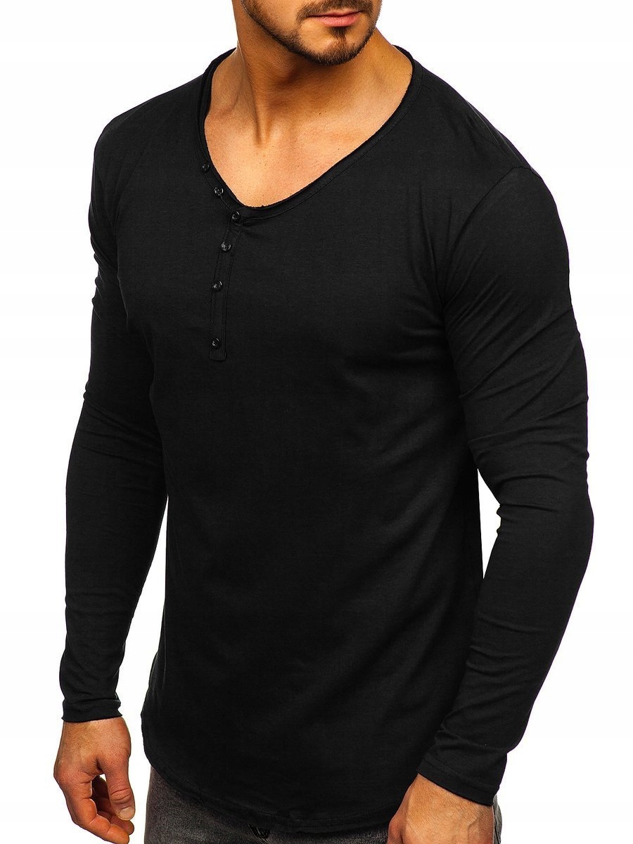 

Longsleeve Męski Koszulka Czarna 5059 Rozmiar_s