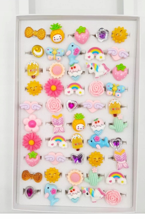 PIERŚCIONEK DLA DZIEWCZYNKI 1 szt. EAN (GTIN) 6950084975456