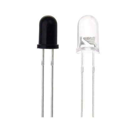 

Dioda Ir nadawcza odbiorcza 940nm 3mm zestaw