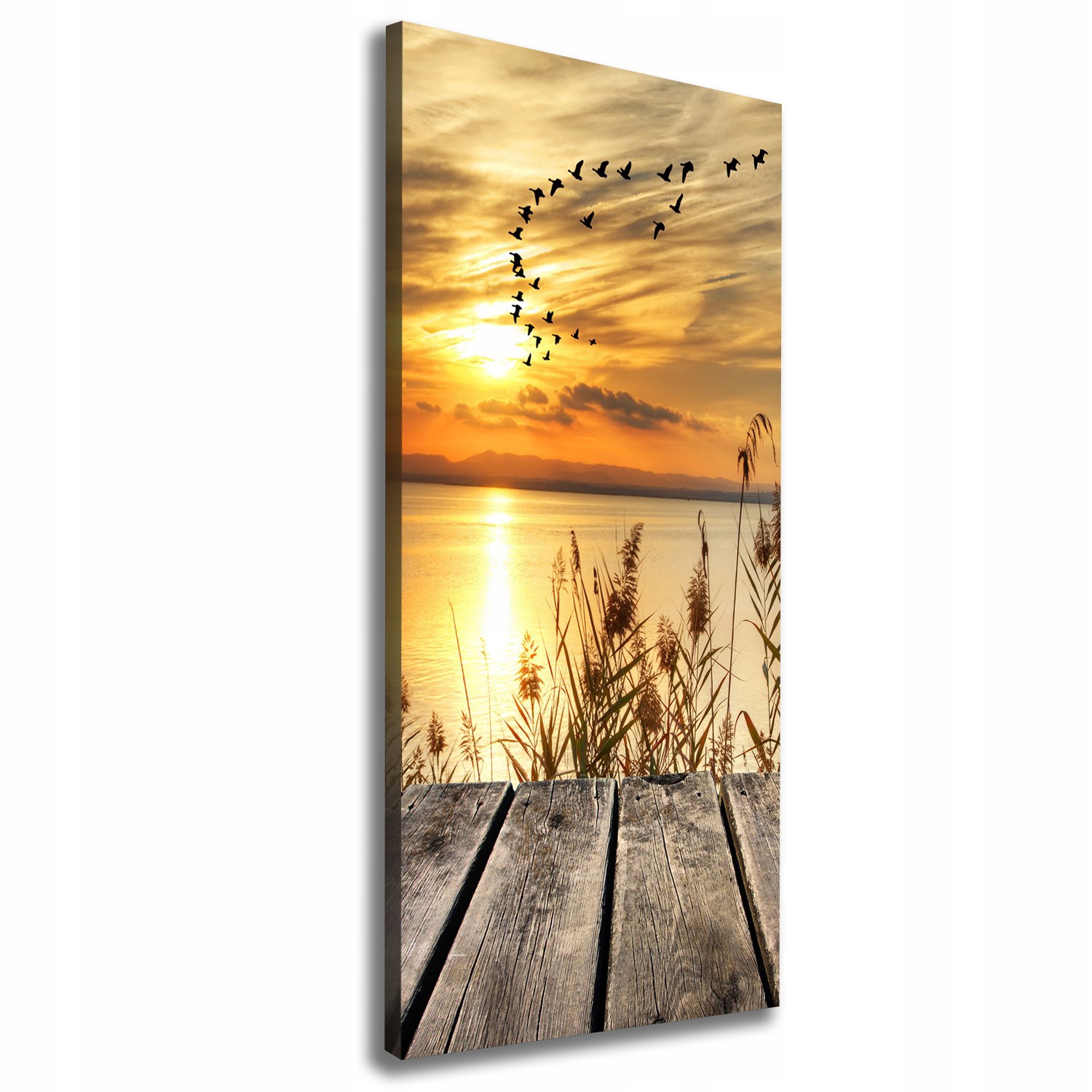 

Foto obraz na płótnie Zachód słońca 50x125 cm