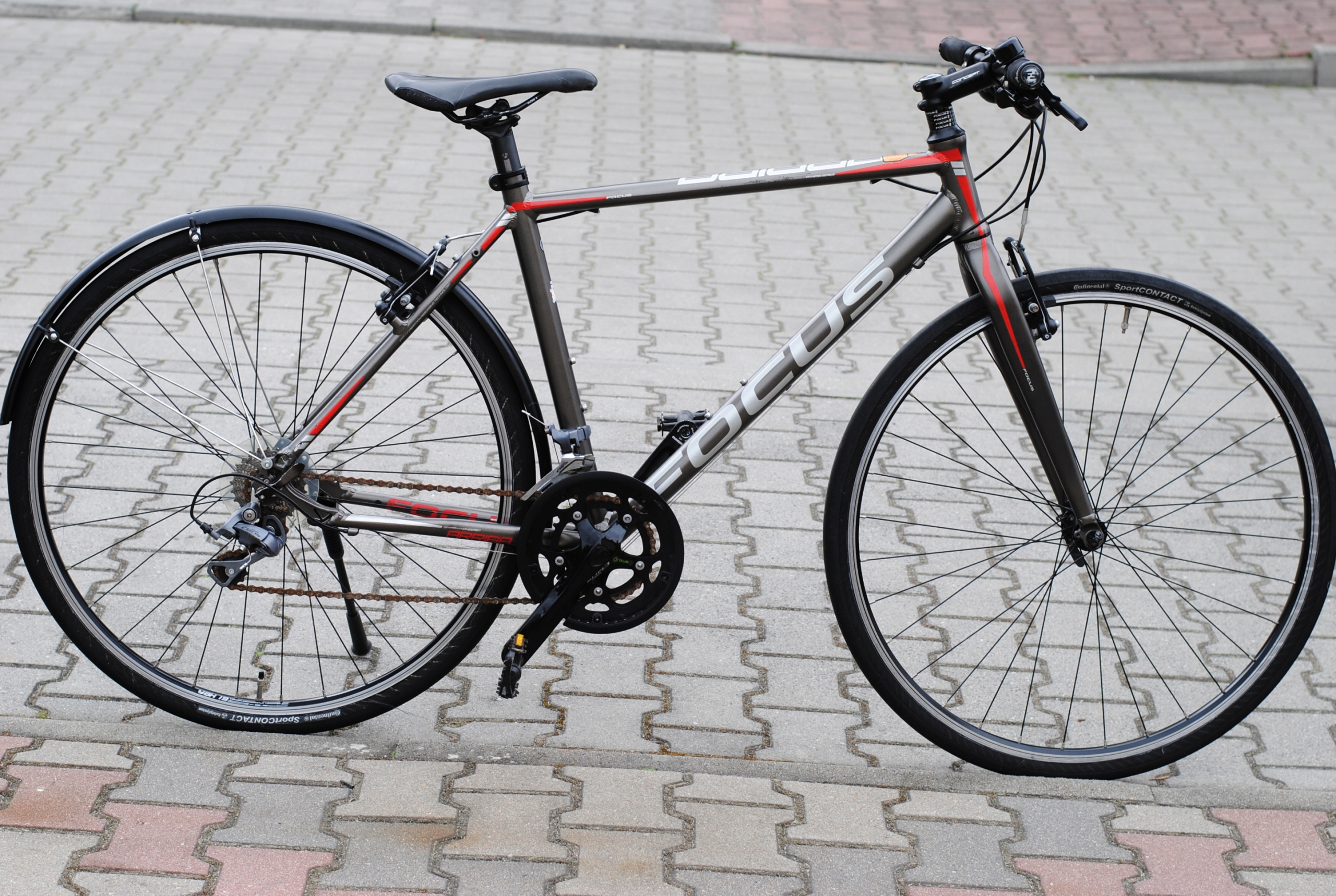 ROWER SZOSOWO FITNESOWY FOCUS OSPRZĘT SHIMANO 4805375614526