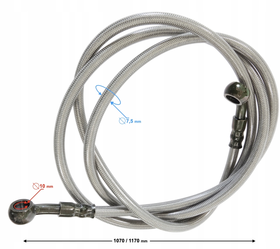 Przewód hamulcowy Moretti ATV 107-117cm Producent Moretti