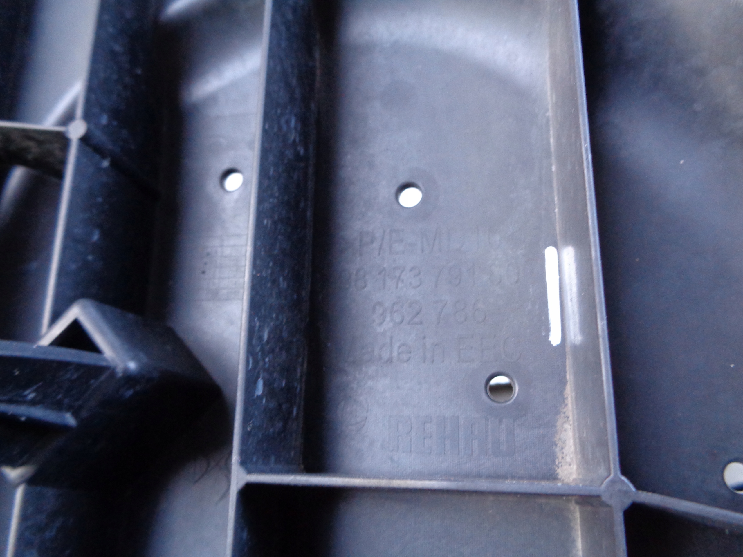 cover below front bumper CITROEN DS7