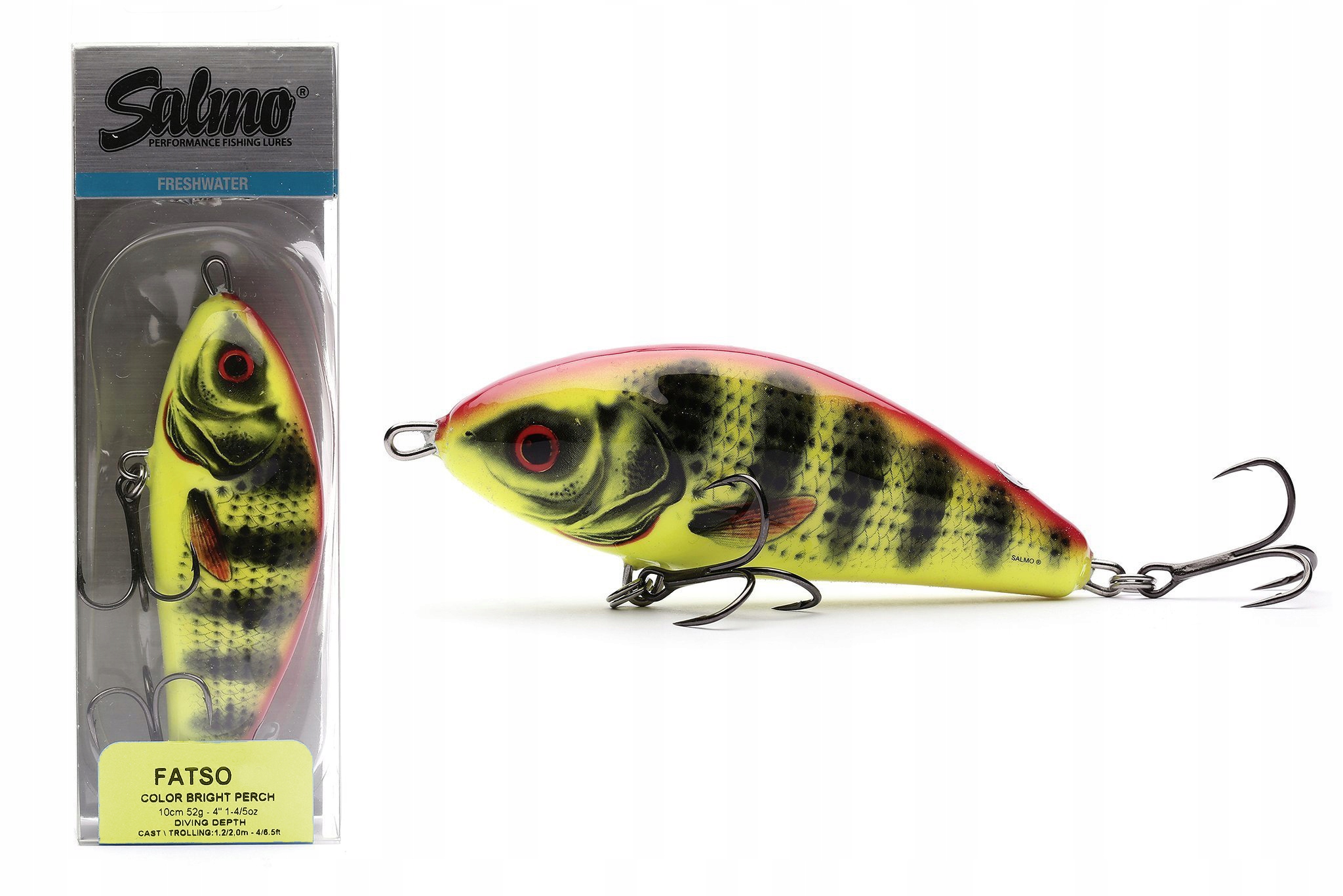 Wobler Salmo Fatso Floating 12cm QFA095