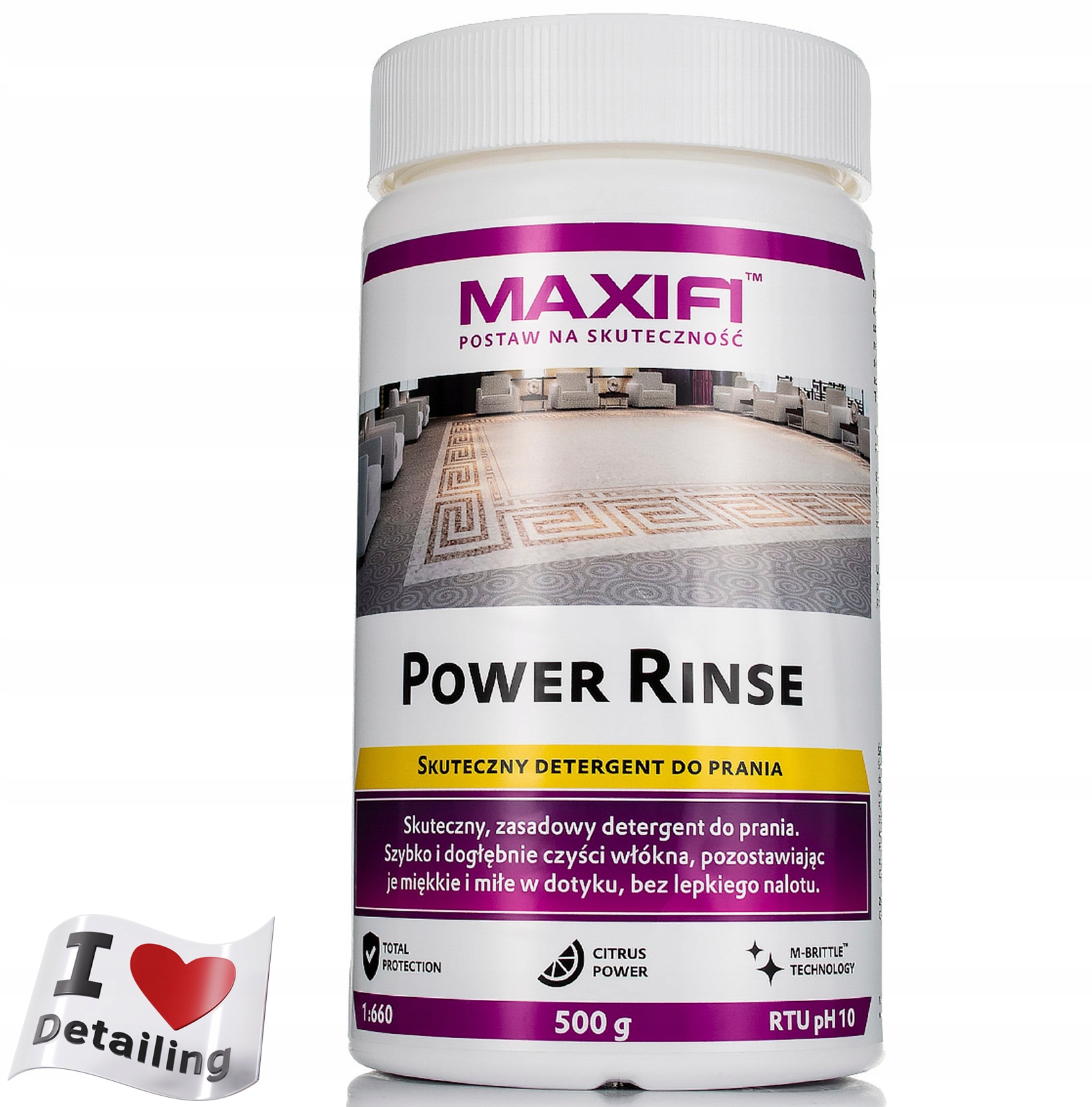 

Maxifi Power Rinse Pranie Ekstrakcyjne 500g