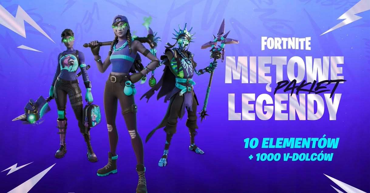 Gra Fortnite Minty Legends Pack Xbox X / Xbox one Tematyka gry akcji