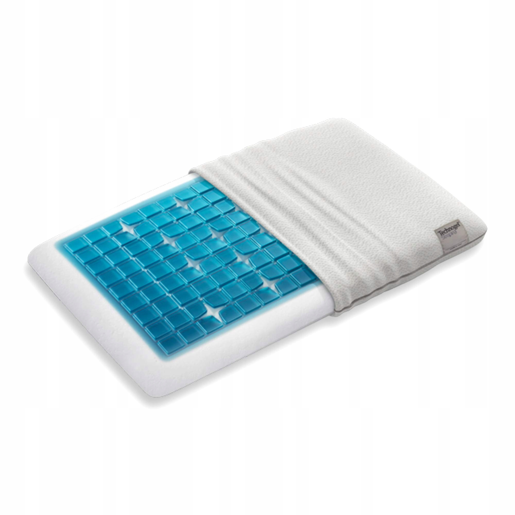 Ortopedický polštář gelová poduška Technogel Deluxe 66 x 40 x 7 cm