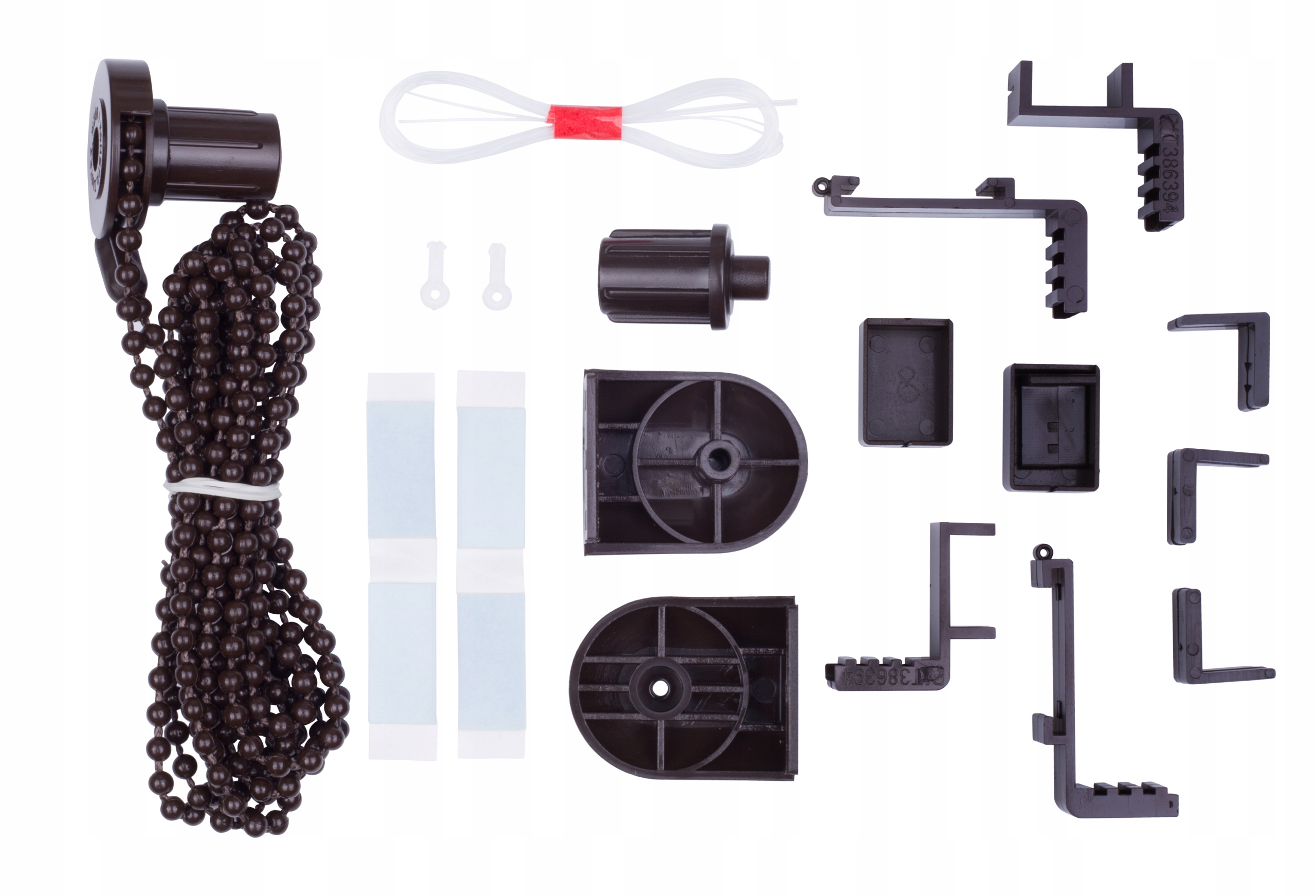 Mechanizm do rolety Mini fi19 Żyłka Biały Brązowy Rodzaj mechanizm